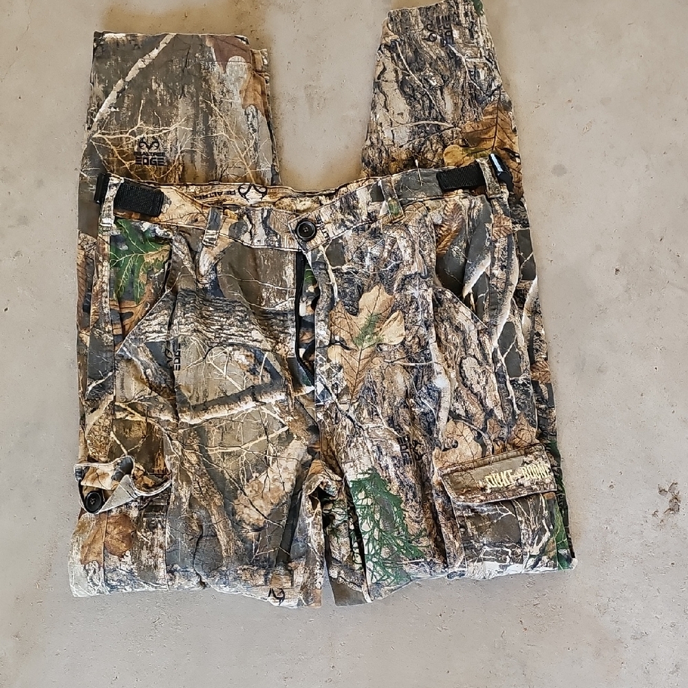 Mossy Oak Green and Brown Casual Bottoms
